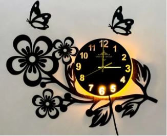 High quality wooden wall clock