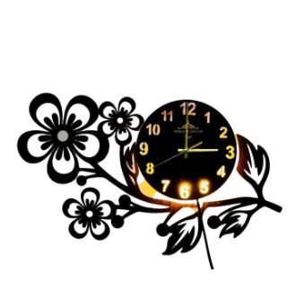 High quality wooden wall clock